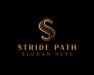 Elegant Luxury Letter S logo design