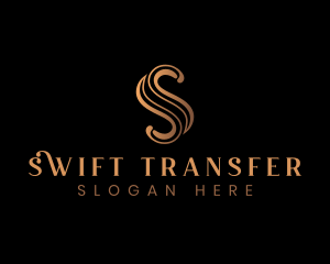 Elegant Luxury Letter S logo design