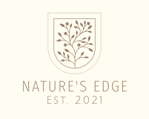 Autumn Plant Nature logo design