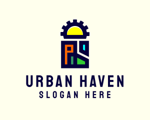 Urban City Building logo design