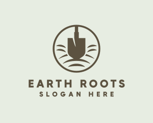 Farm Soil Shovel logo