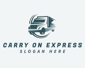 Express Freight Trucking logo design