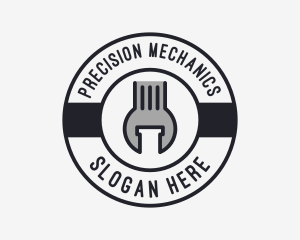 Mechanic Wrench Spanner Tool logo