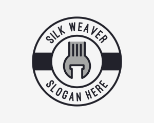 Mechanic Wrench Spanner Tool logo design