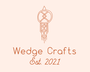 Dreamcatcher Macrame Decor logo design