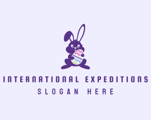 Easter Bunny Rabbit Logo