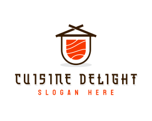 Sashimi Japanese Restaurant logo design