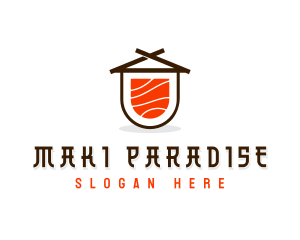 Sashimi Japanese Restaurant logo design