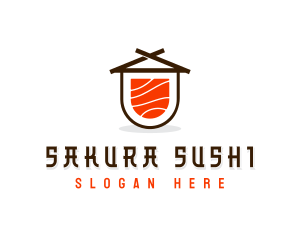 Sashimi Japanese Restaurant logo design