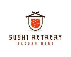 Sashimi Japanese Restaurant logo design