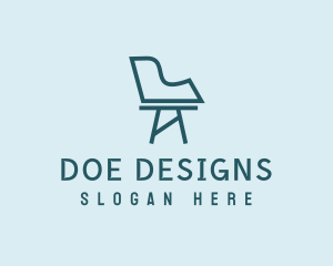 Furniture Chair Design  logo design