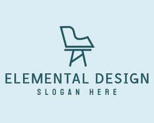 Furniture Chair Design  logo design