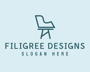 Furniture Chair Design  logo design