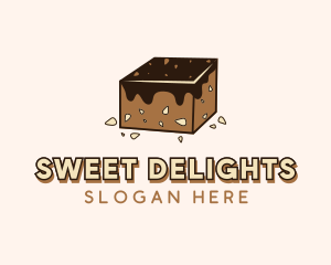 Chocolate Brownies Dessert logo