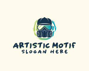 Graffiti Artist Paint logo design