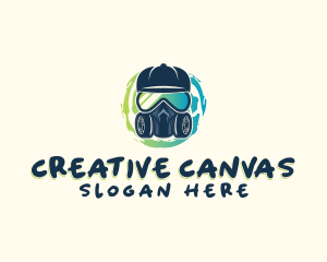 Graffiti Artist Paint logo design