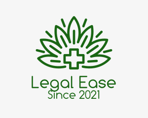 Medical Marijuana Plant logo