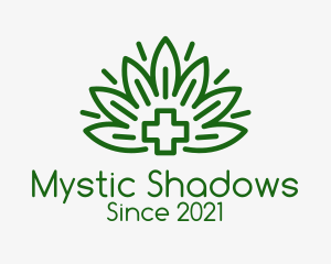Medical Marijuana Plant logo design