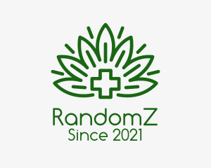 Medical Marijuana Plant logo
