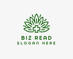 Medical Marijuana Plant logo design