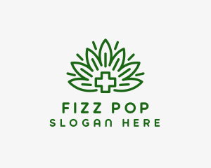 Medical Marijuana Plant logo design