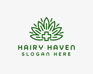 Medical Marijuana Plant logo design