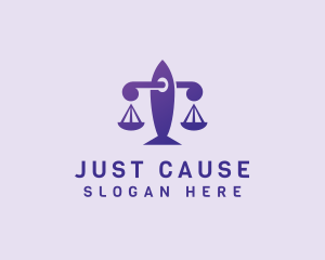 Justice Legal Scale logo