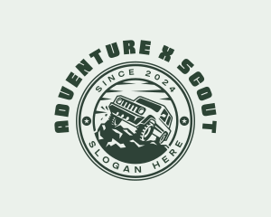 Adventure SUV driving logo design