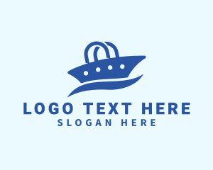 Blue Ship Bag logo