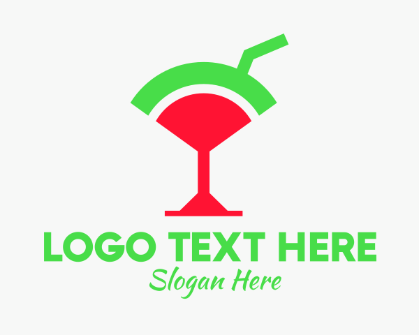 Fruit Cocktail logo example 3