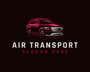 SUV Transport Auto logo design