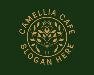 Organic Boutique Tree  logo design