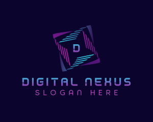 Digital Cyber Tech logo design