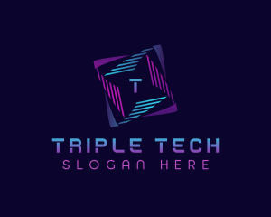 Digital Cyber Tech logo design