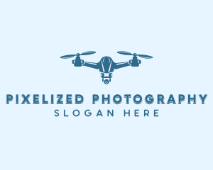 Drone Camera Surveillance logo design