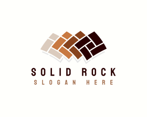 Brick Floor Tile  logo design