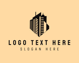 High Rise Office Space Building logo