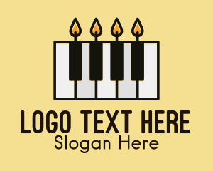 Candle Piano Keys  logo