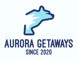 Blue Polar Bear logo design