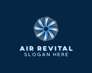 HVAC Air Conditioning Ventilation logo design