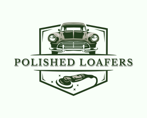 Retro Car Detailing logo design