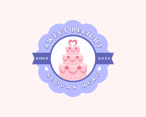 Sweet Cake Bakery logo design