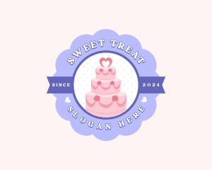 Sweet Cake Bakery logo design