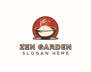 Asian Rice Bowl logo design