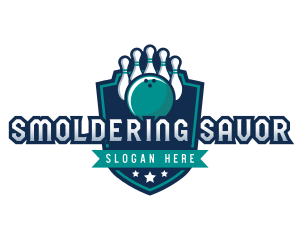 Bowling Tournament Sports logo design