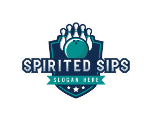 Bowling Tournament Sports logo design