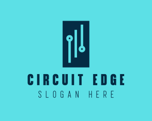 Digital Circuit Rectangle logo