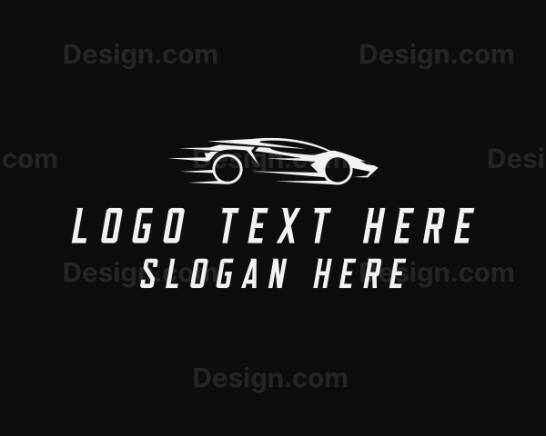 Speedy Car Automobile Dealer Logo