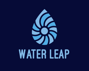 Distilled Water Drop  logo design