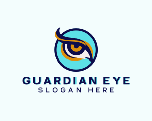 Wild Animal Eye logo design